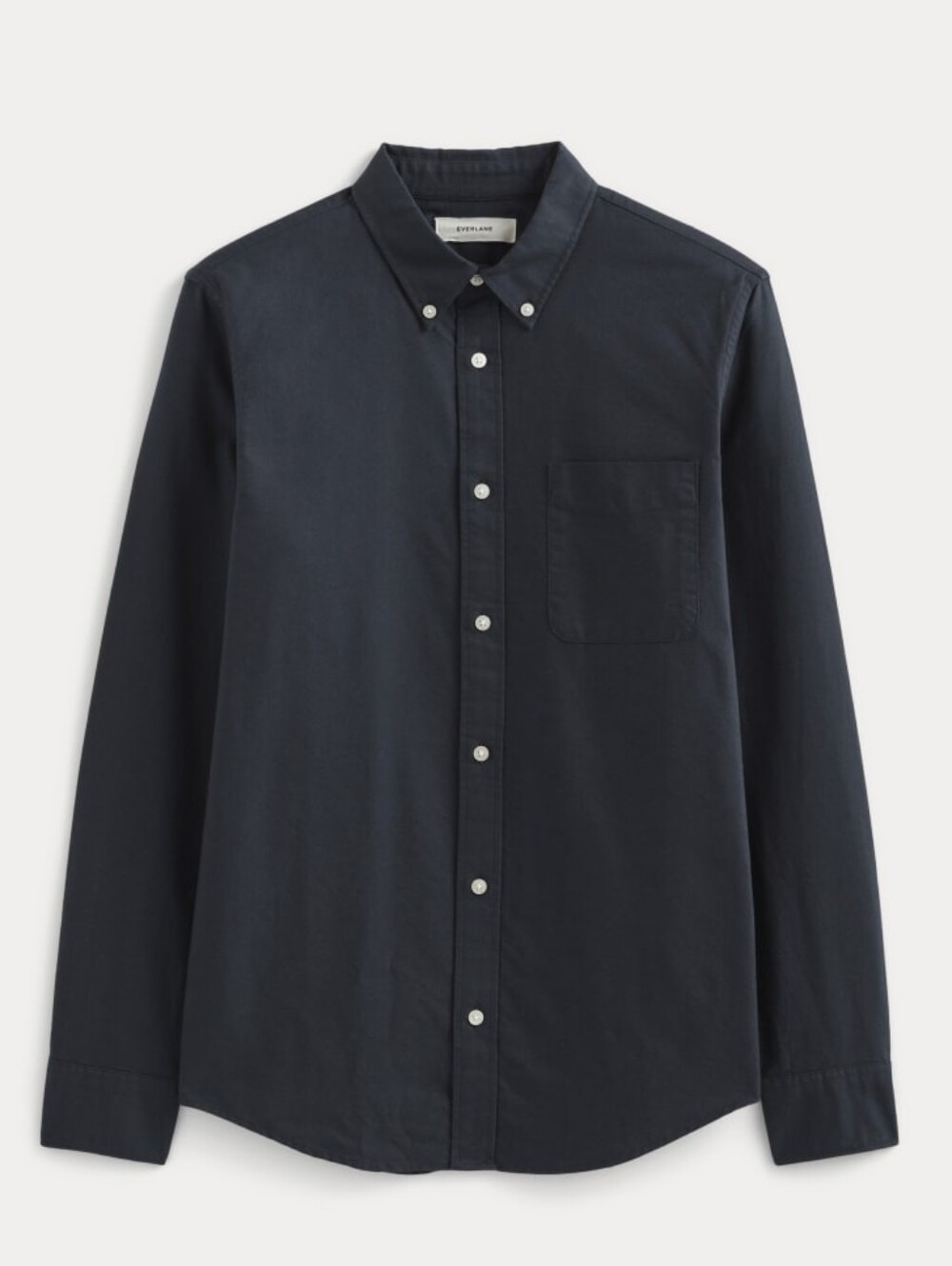 Everlane Oxford Button Down Shirt Slate Gray XL Slim